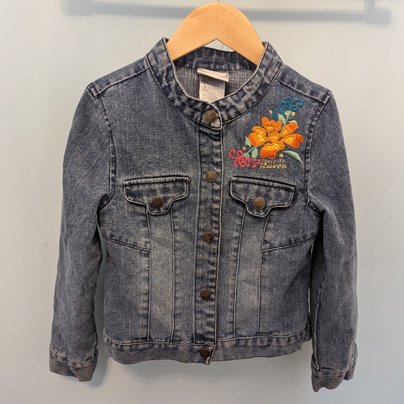 Vintage That's so Raven Disney Denim Jacket Girls 7/8 Y2K - Picture 10 of 16